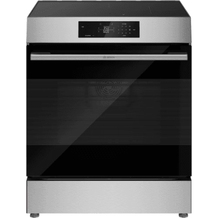 Bosch 300 Series 30" Induction Freestanding Range, Stainless Steel 1