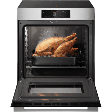 Bosch 300 Series 30" Induction Freestanding Range, Stainless Steel 3