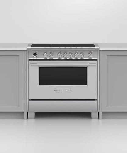 Fisher & Paykel 36" Series 9 Contemporary 5 Zone Induction Self-Cleaning Range, Stainless Steel 3