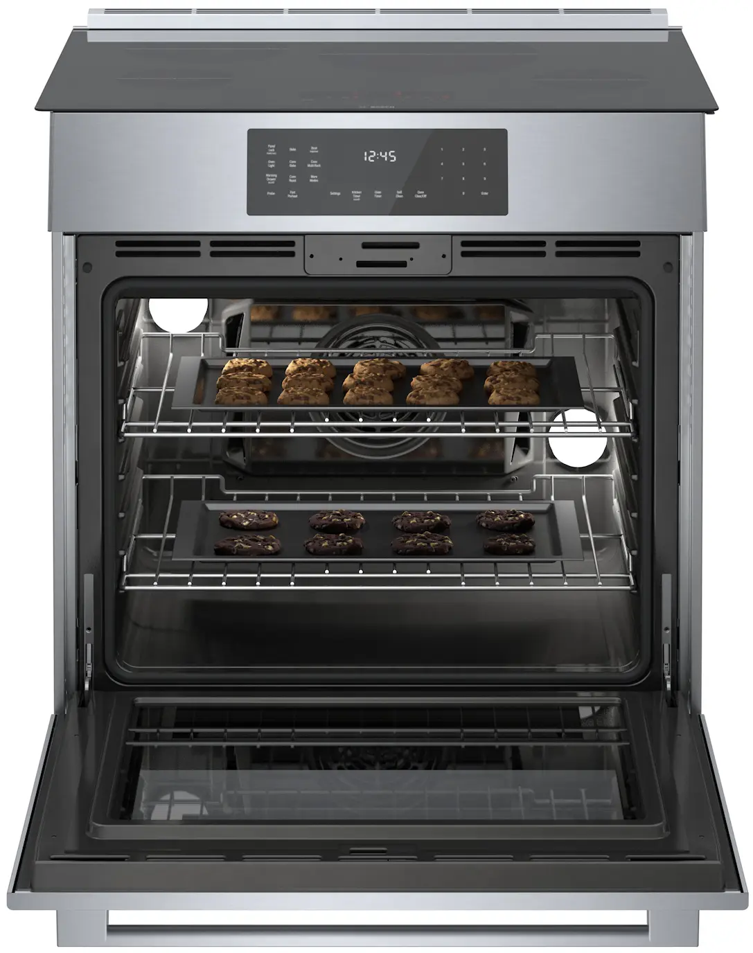 Bosch 800 Series 30" Induction Slide-in Range, Stainless Steel 3