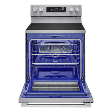 LG 30" 6.3 cu. ft. Smart Electric Range with Air Fry and EasyClean, Stainless Steel 2