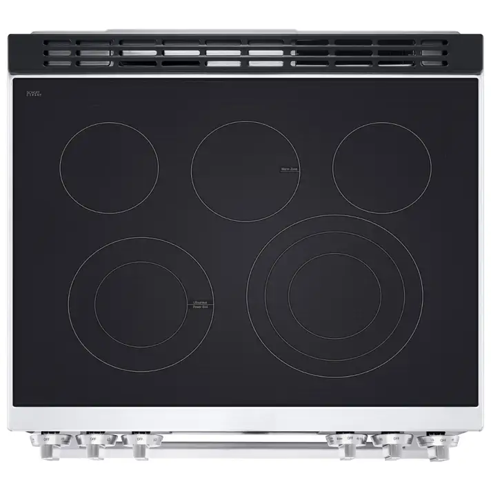 LG 30" 6.3 cu. ft. Electric Slide-in Range with EasyClean and WideView, Stainless Steel 3